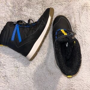 Merrell Kids Black and Blue Rain & Snow Boots size 4